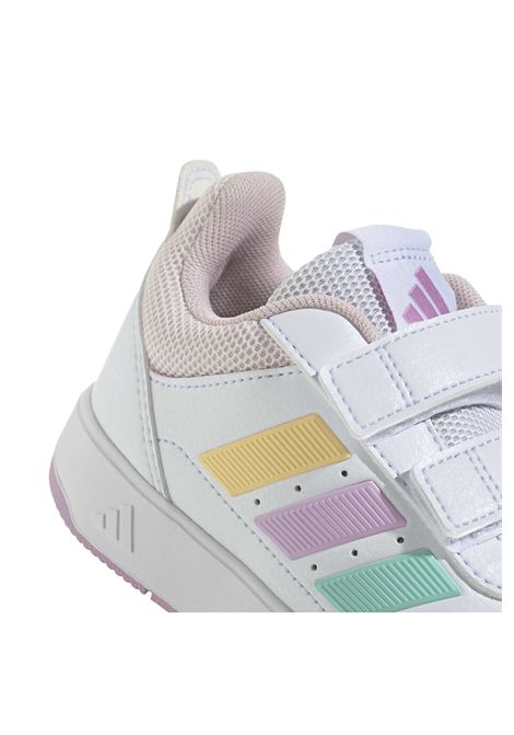 Scarpe Adidas Tensaur Sport 3.0 CF Bianco Rosa Bambina ADIDAS CORE | Sneakers | KI6506-